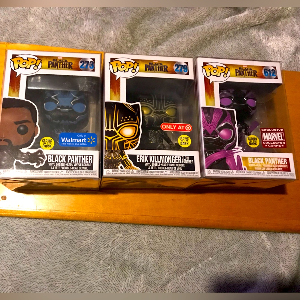 Black Panther Funko POPs